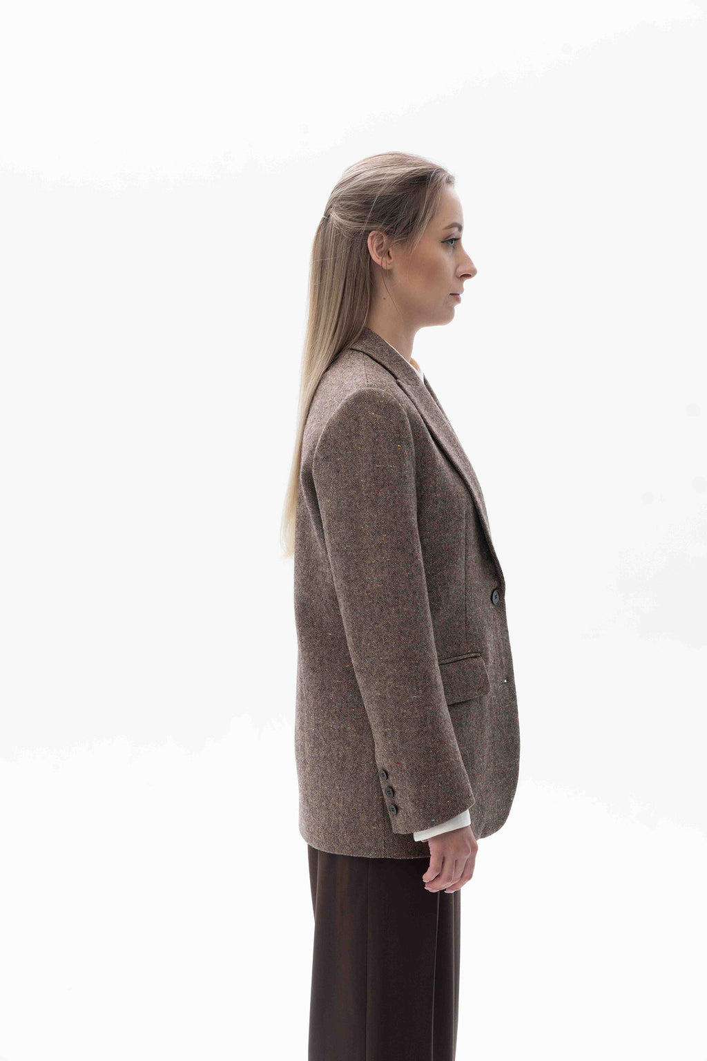 Textured Tweed Blazer