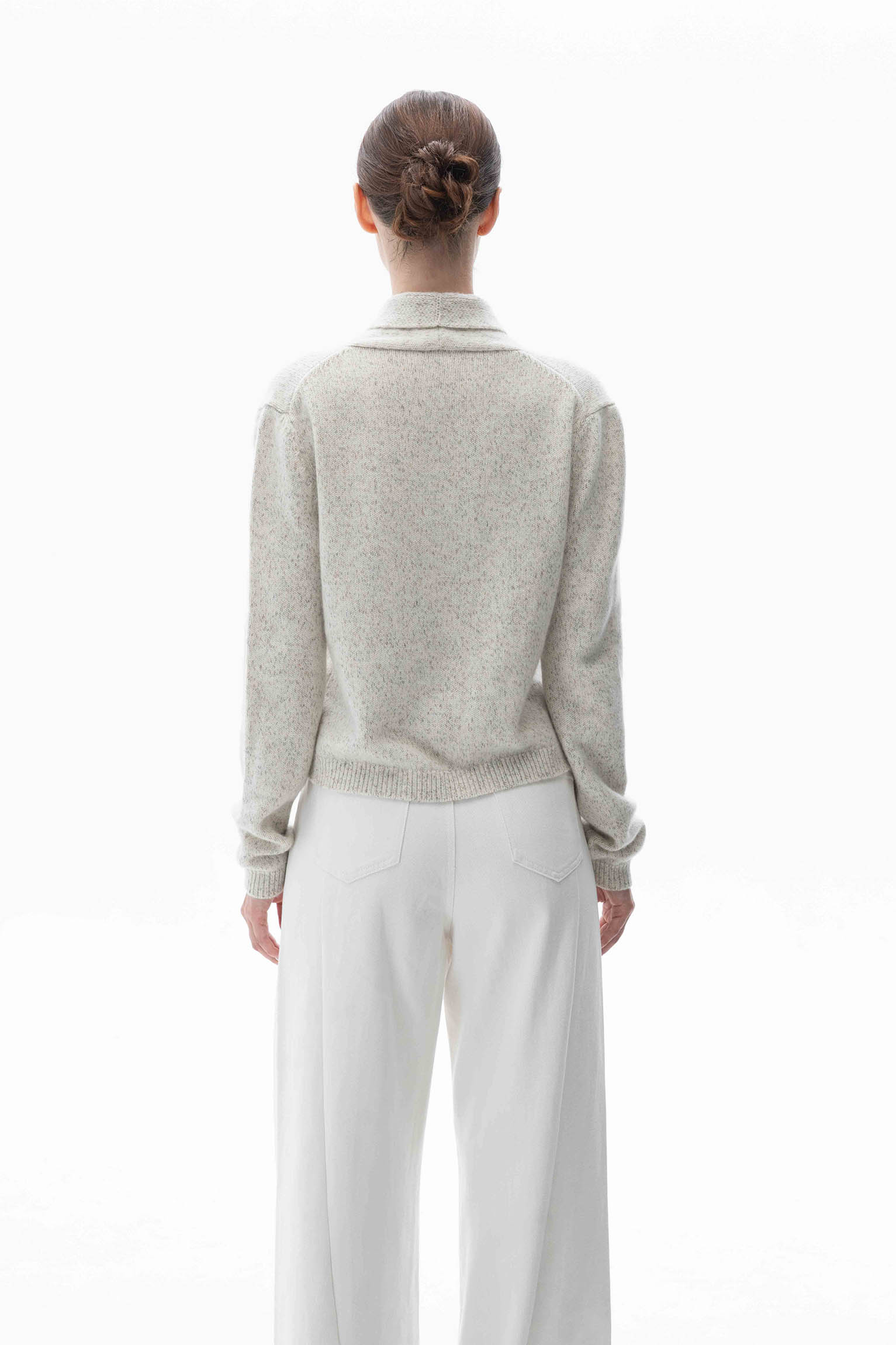 Pure Cashmere Cable-Knit Pullover Oat