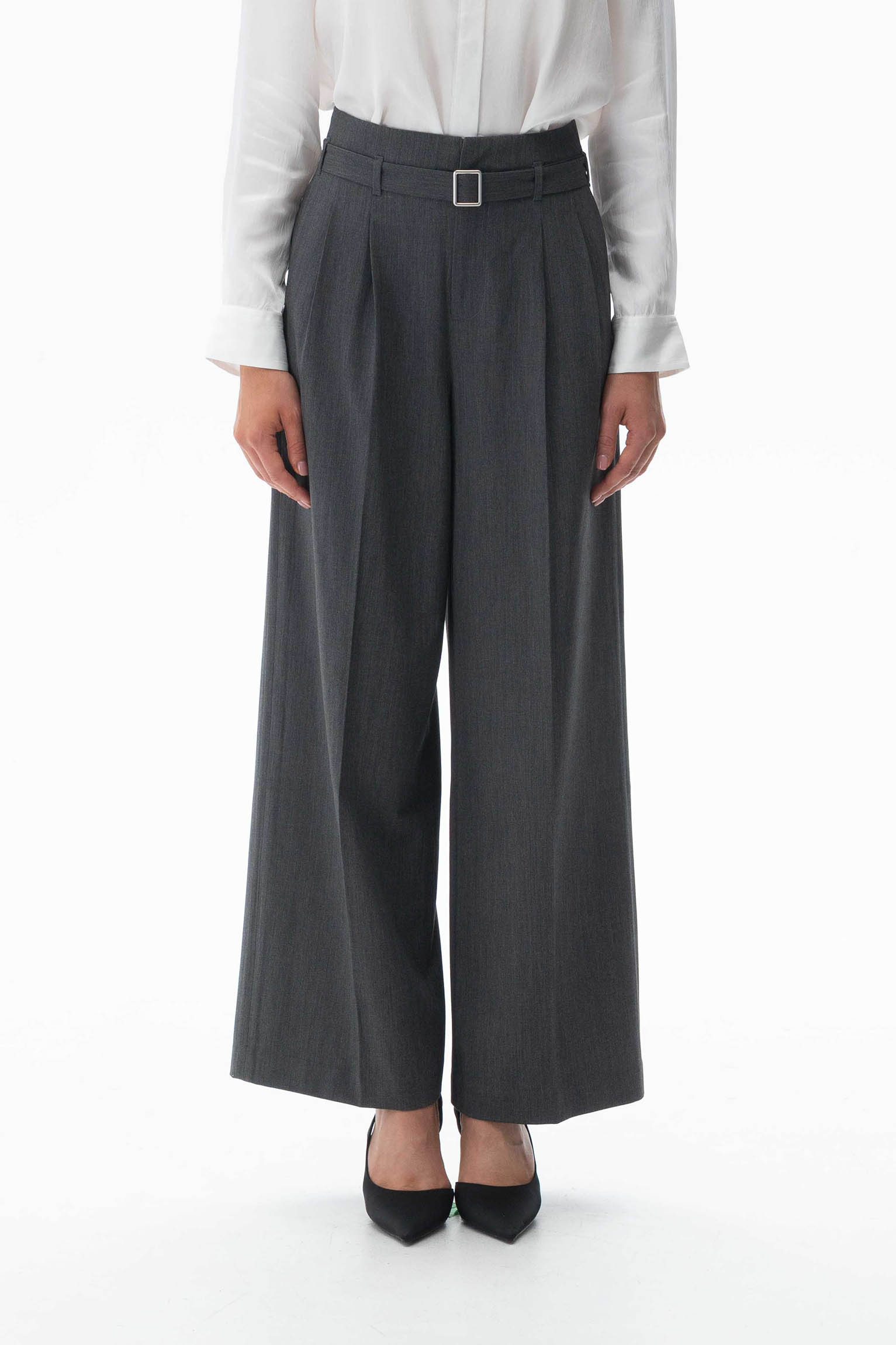 Office Wide-Leg Pants