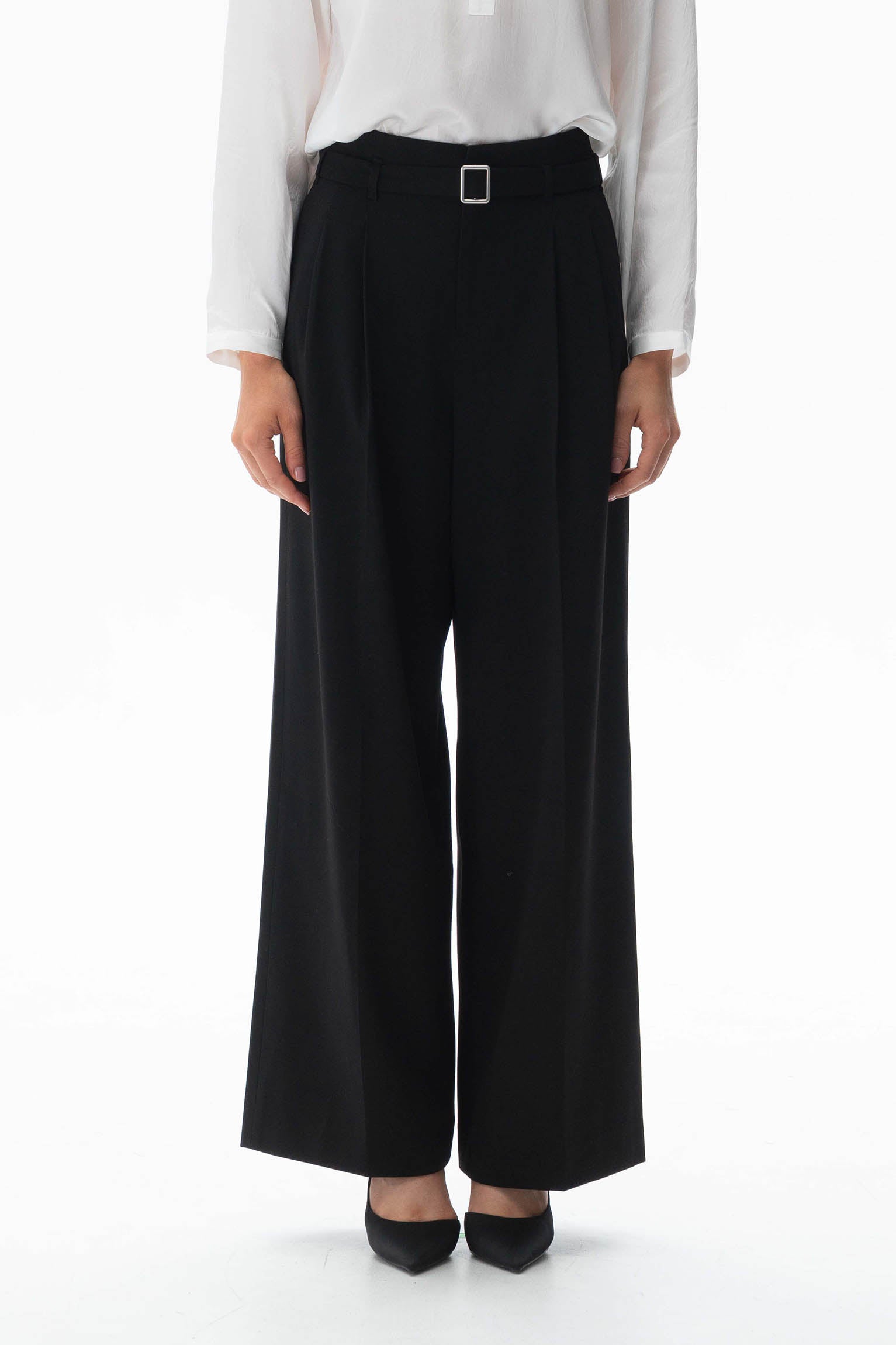 Office Wide-Leg Pants
