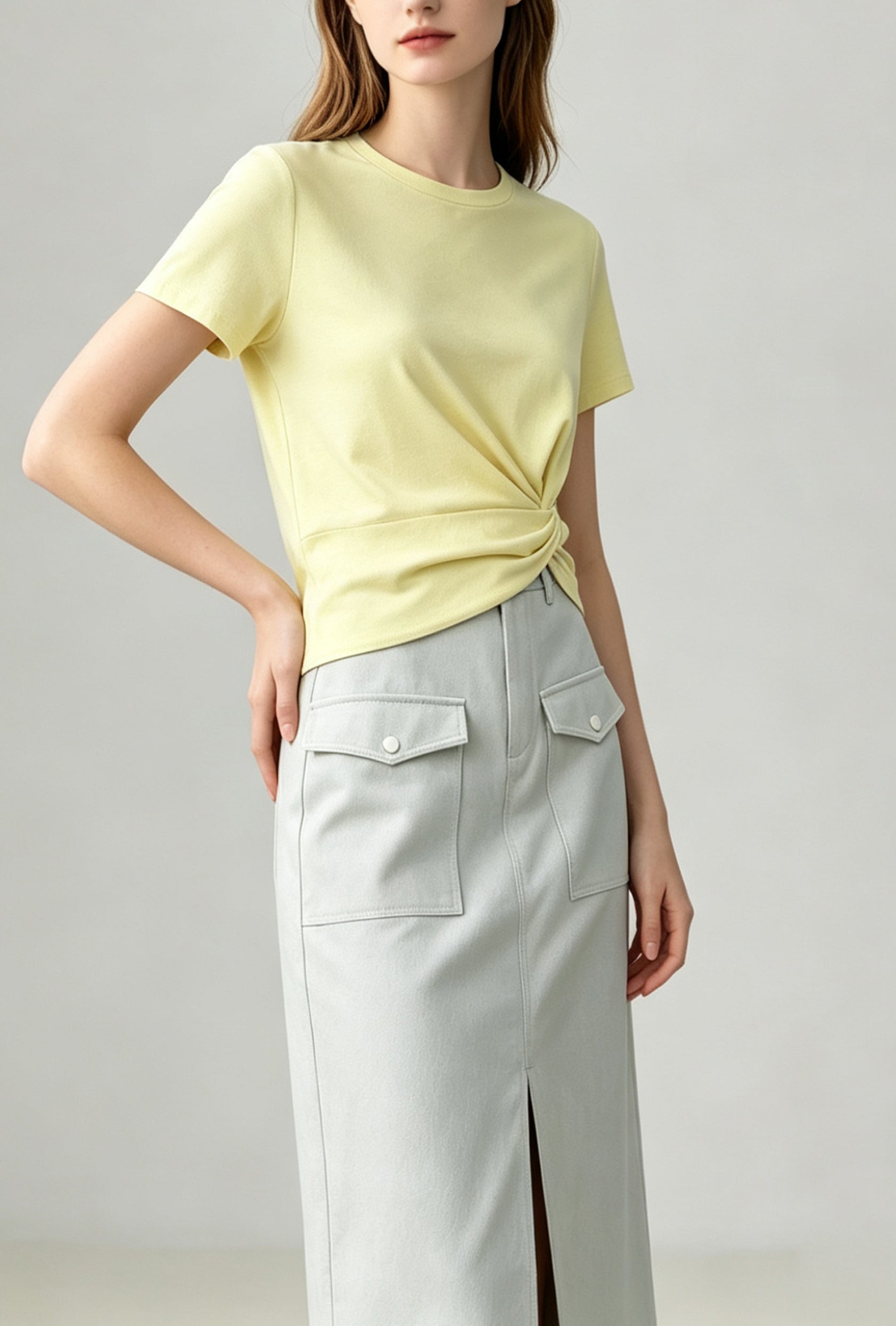 Utility Midi Skirt