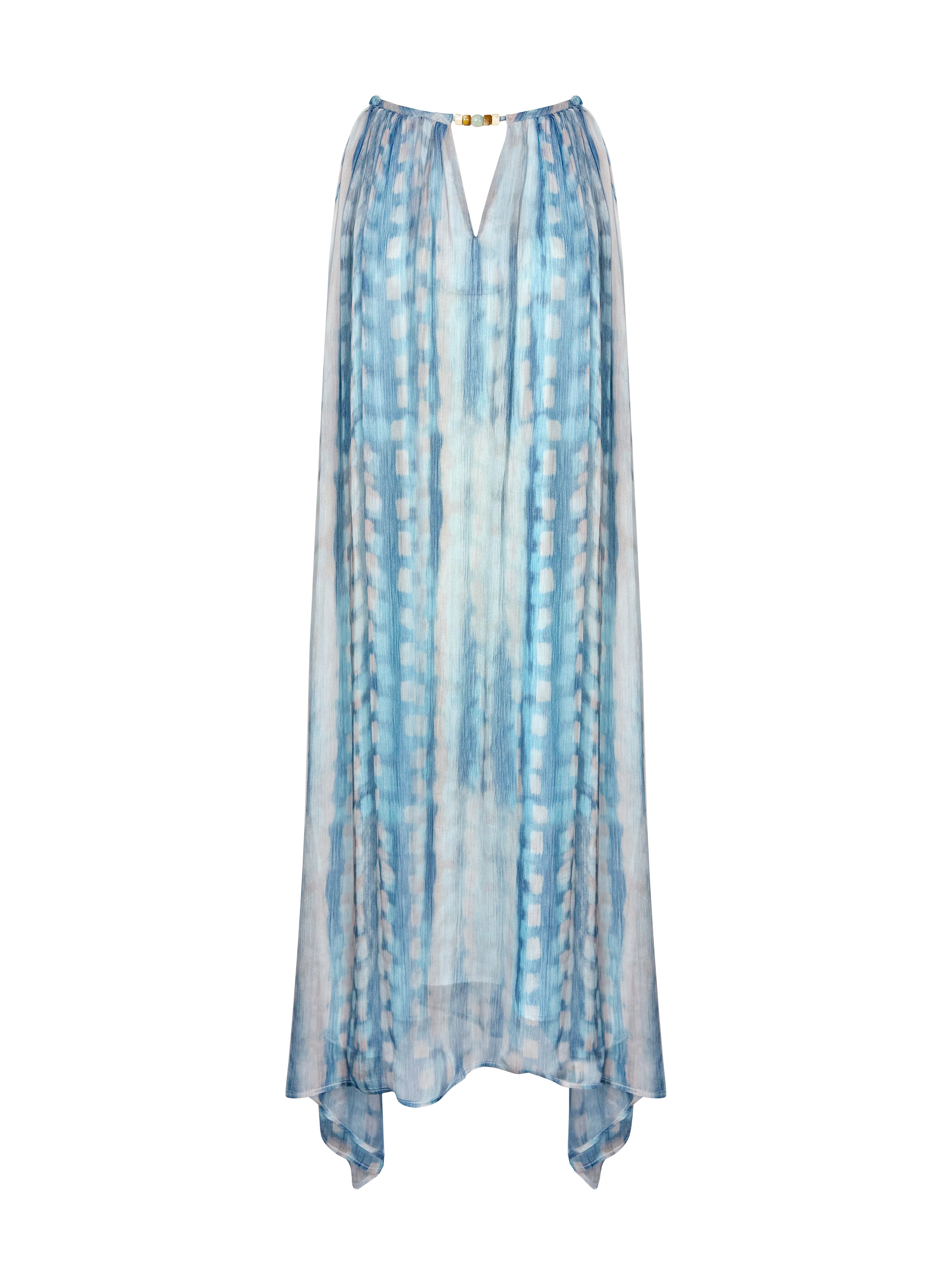 Ocean Breeze Tie-Dye Maxi Dress - Coming Soon
