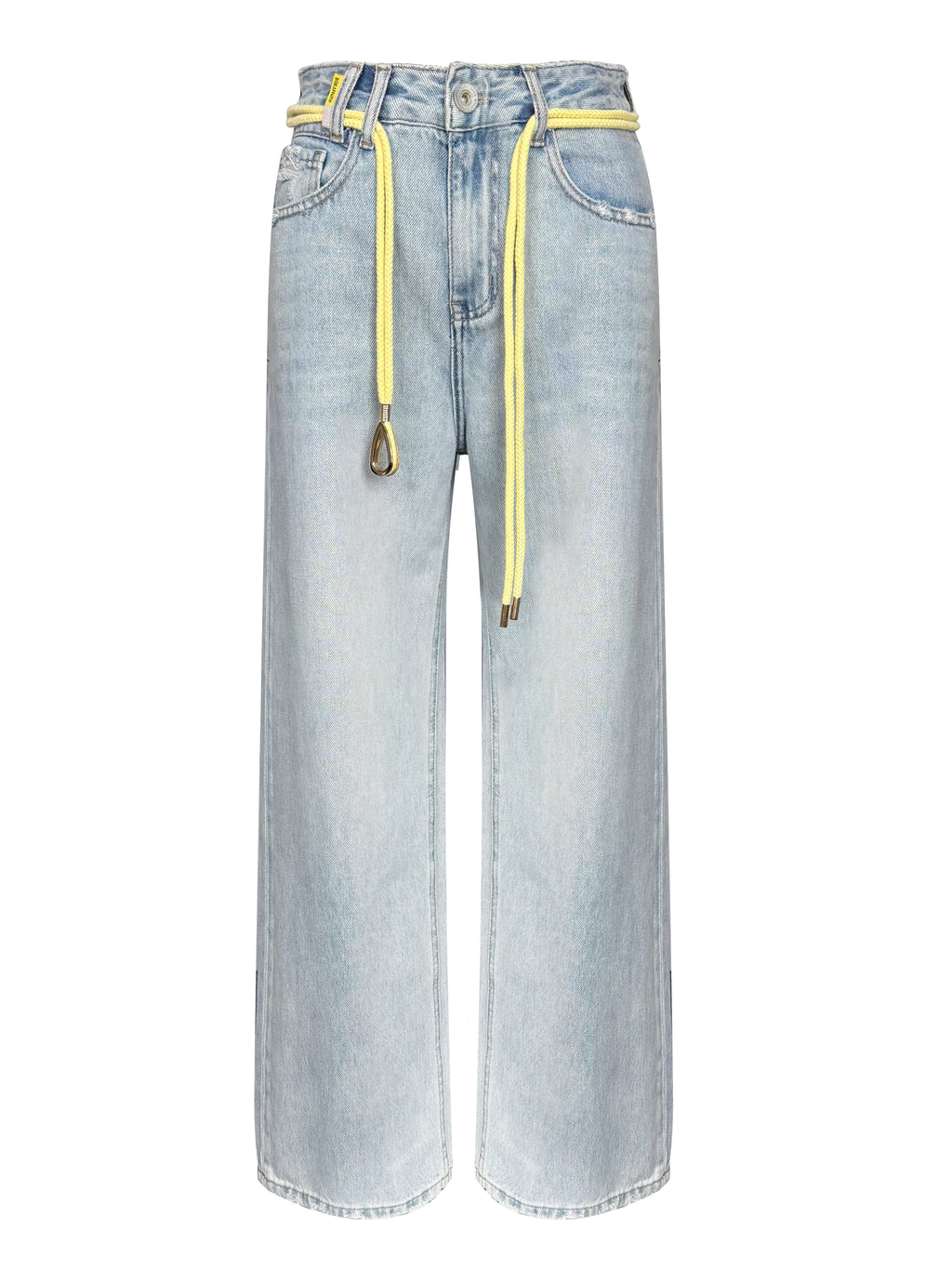 Light Wash Wide-Leg Denim Jeans - Coming Soon
