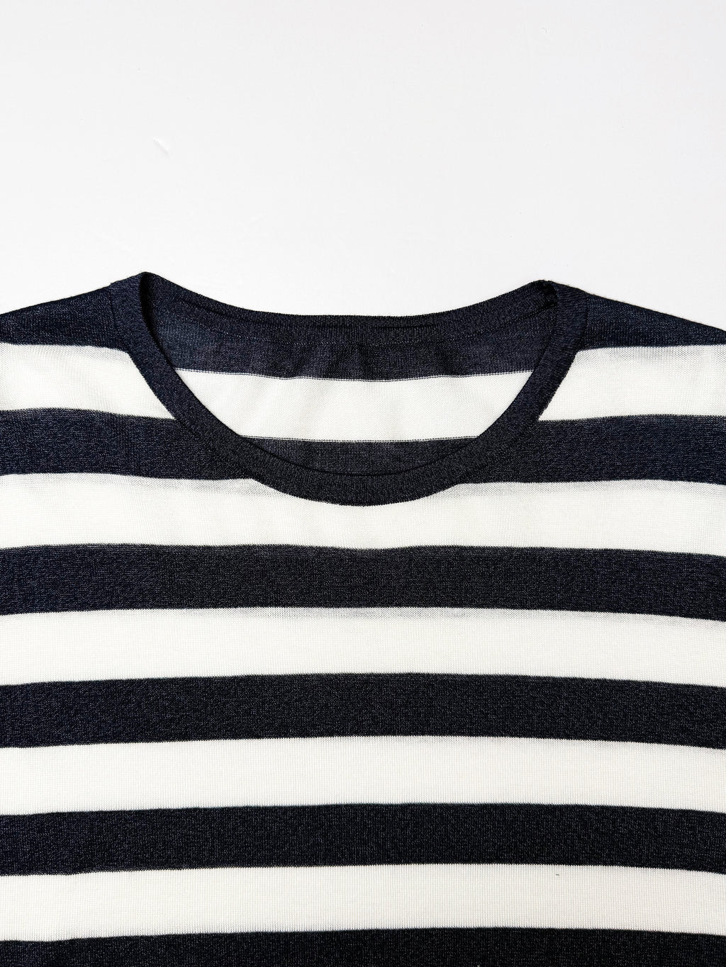 Cashmere-Silk Blend Breton Knit Sweater - Coming Soon