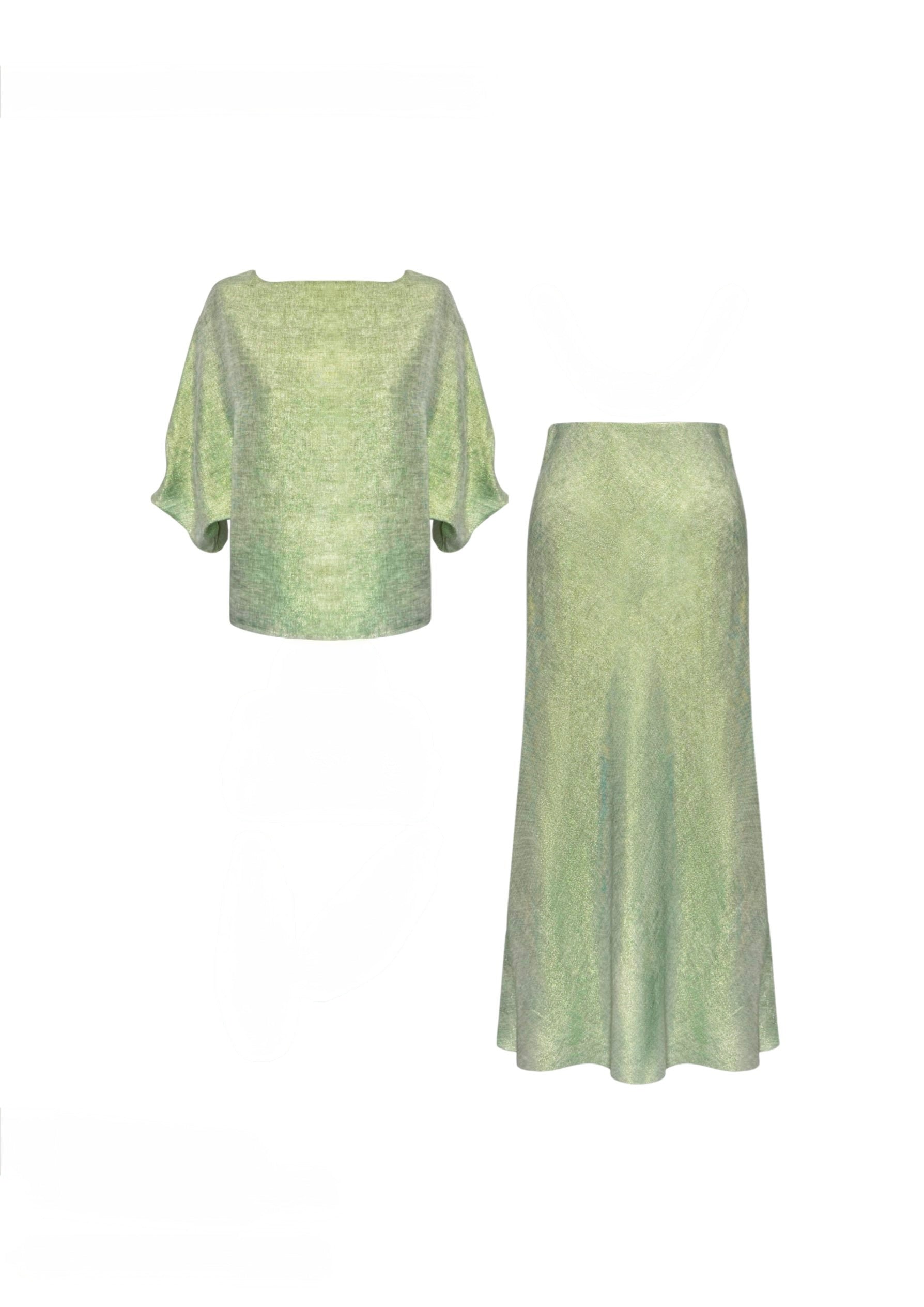 Verdant Sage Matching Outfit Set