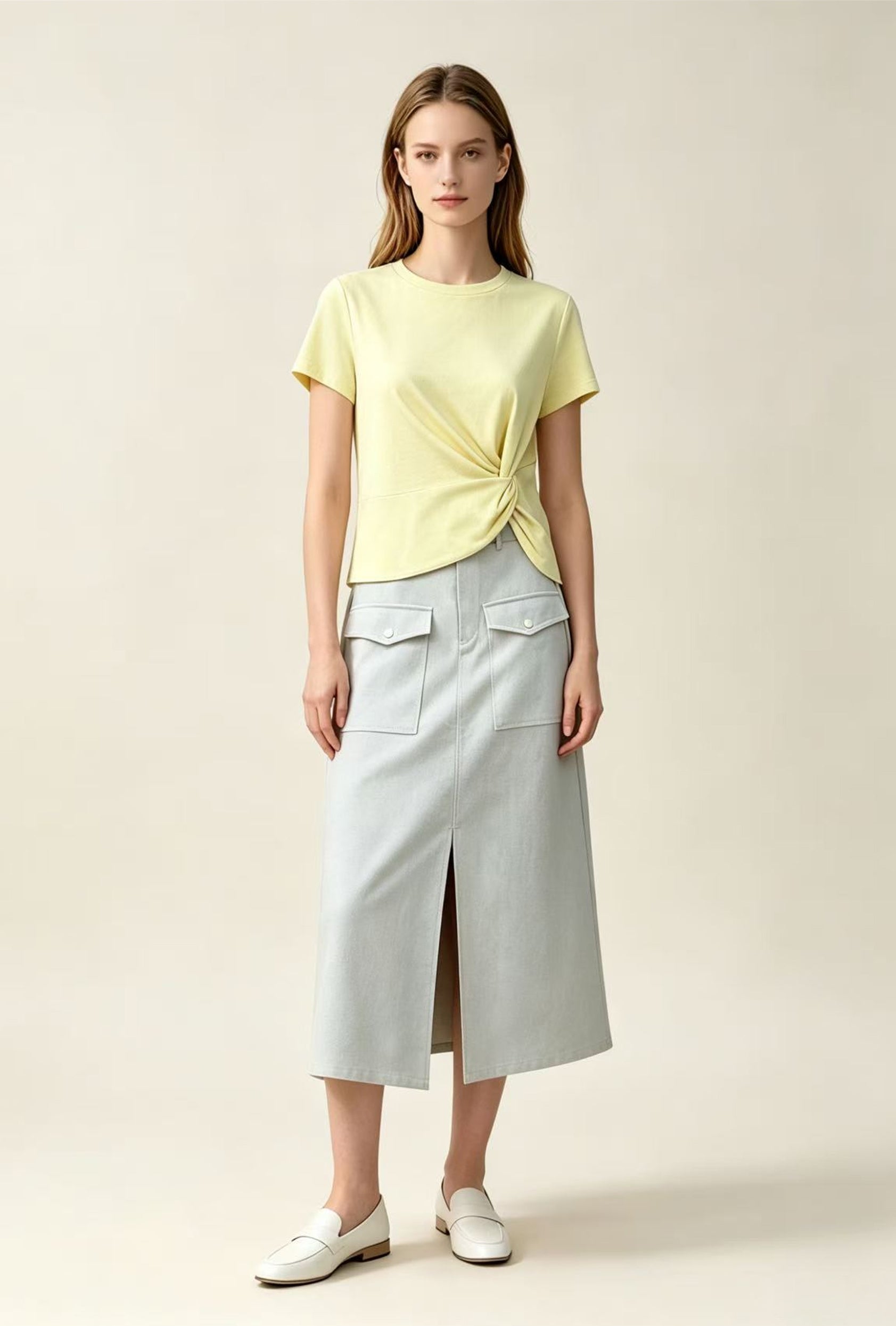 Twist Detail T-Shirt