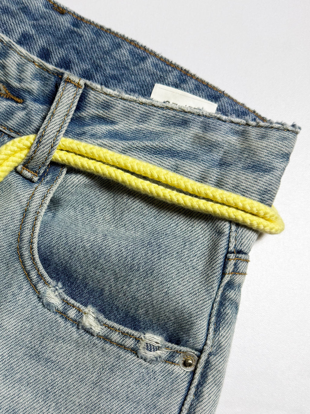 Light Wash Wide-Leg Denim Jeans - Coming Soon
