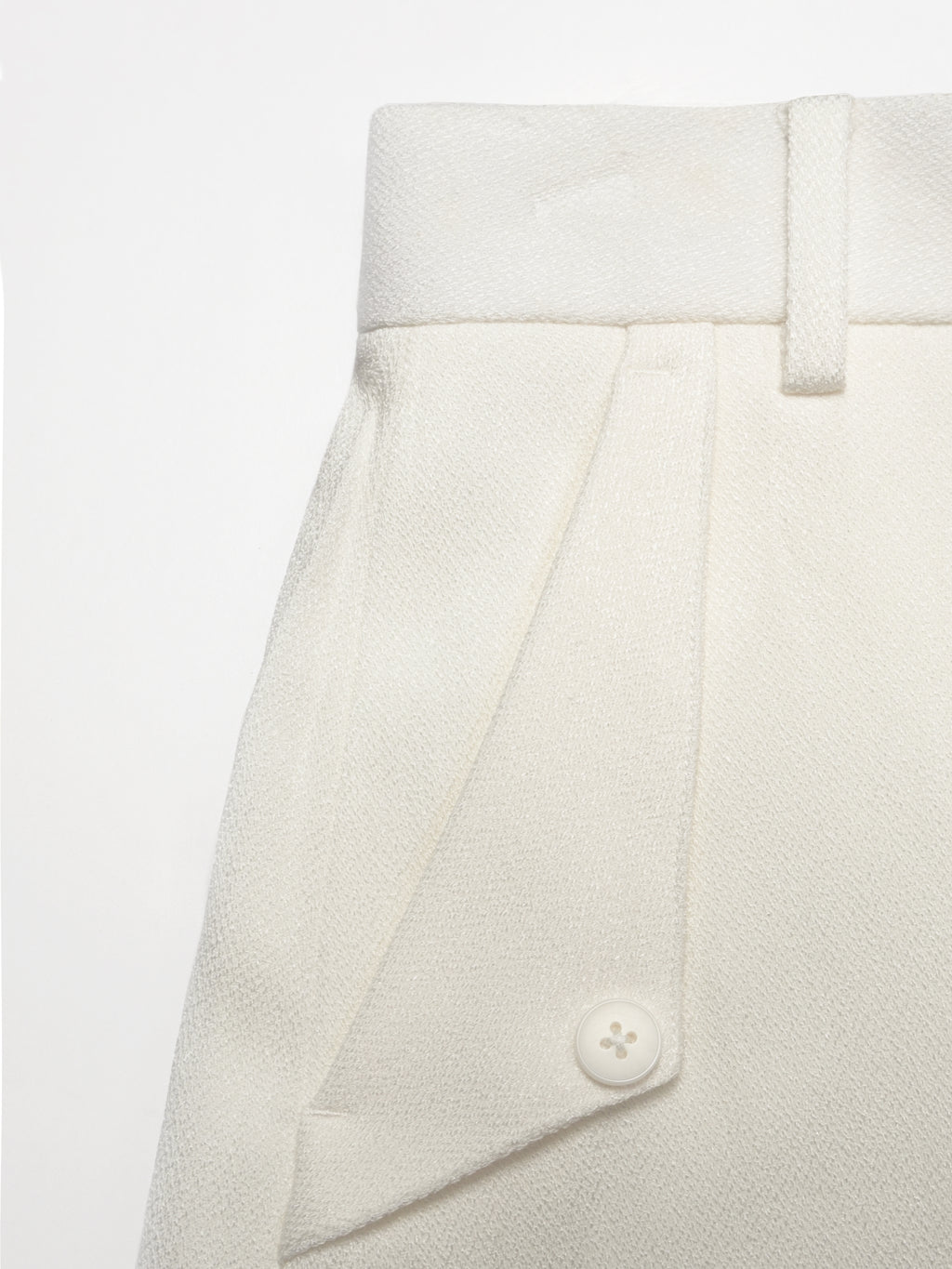 Fluid Wide-Leg Acetate Trousers