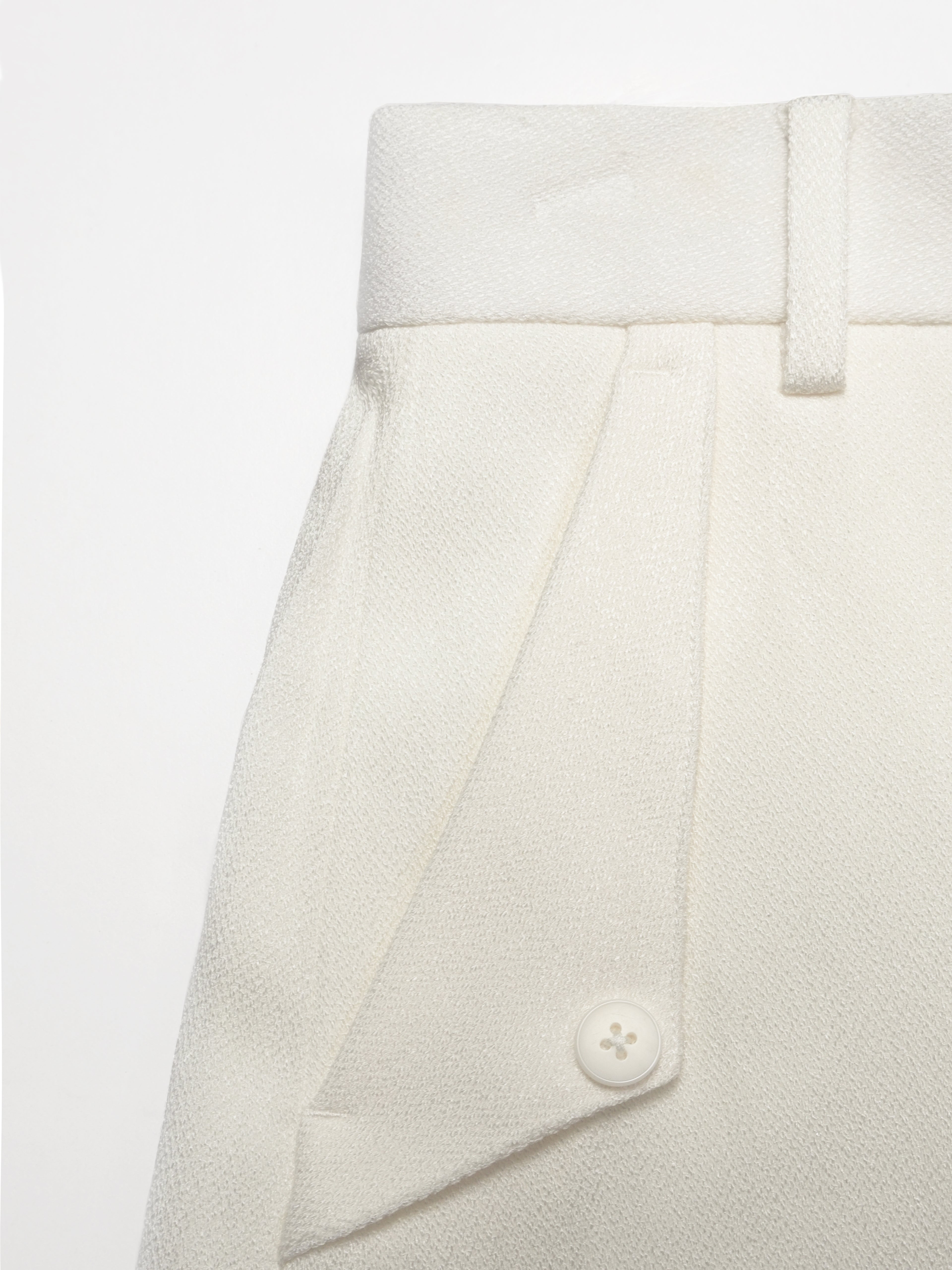 Fluid Wide-Leg Acetate Trousers