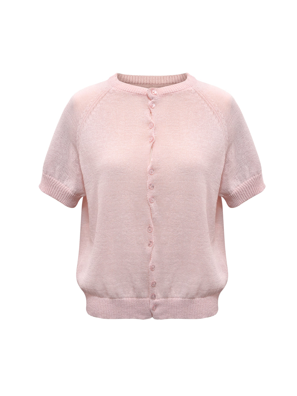 Silk-Touch Tencel Knit Cardigan
