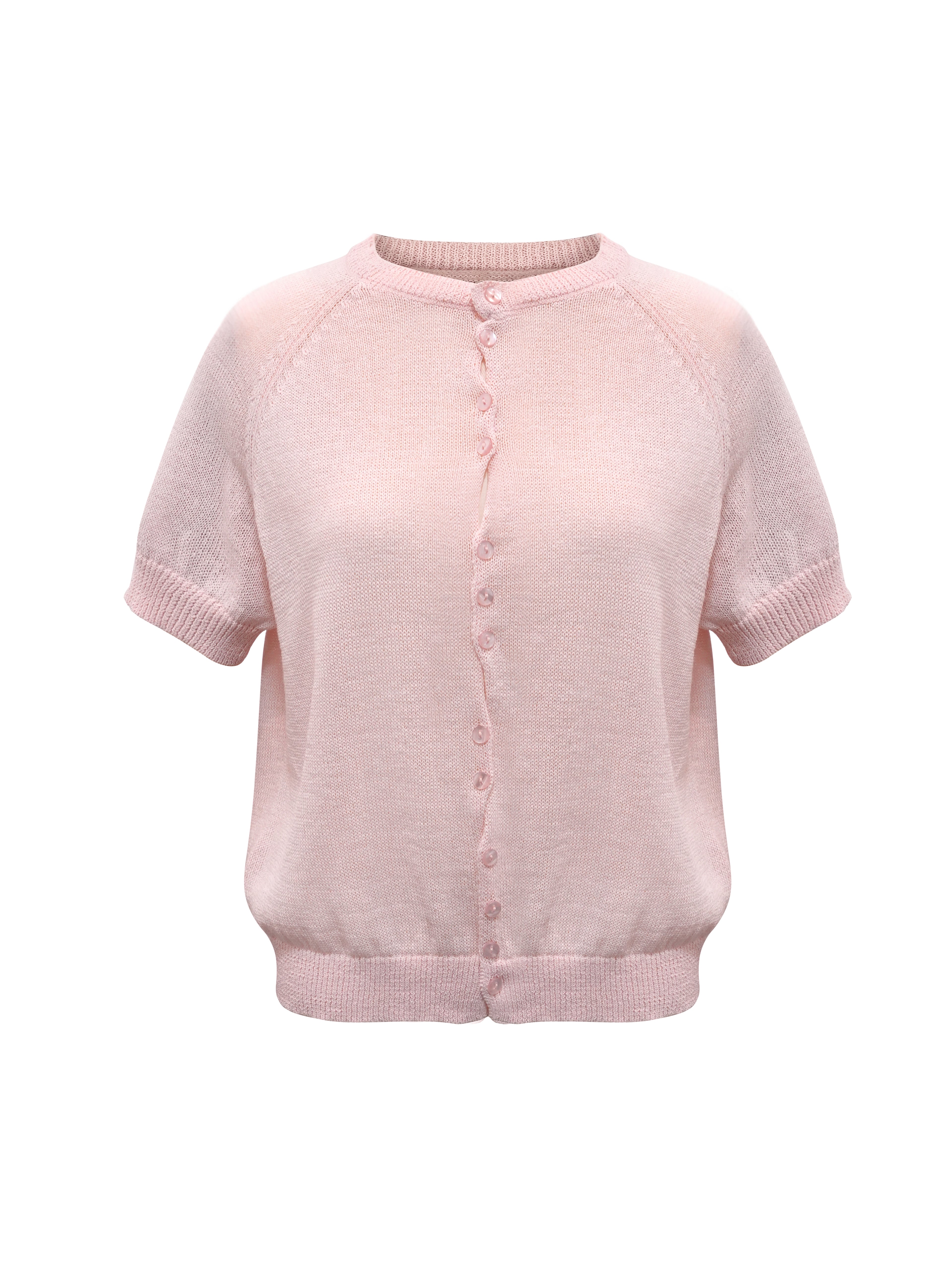 Silk-Touch Tencel Knit Cardigan