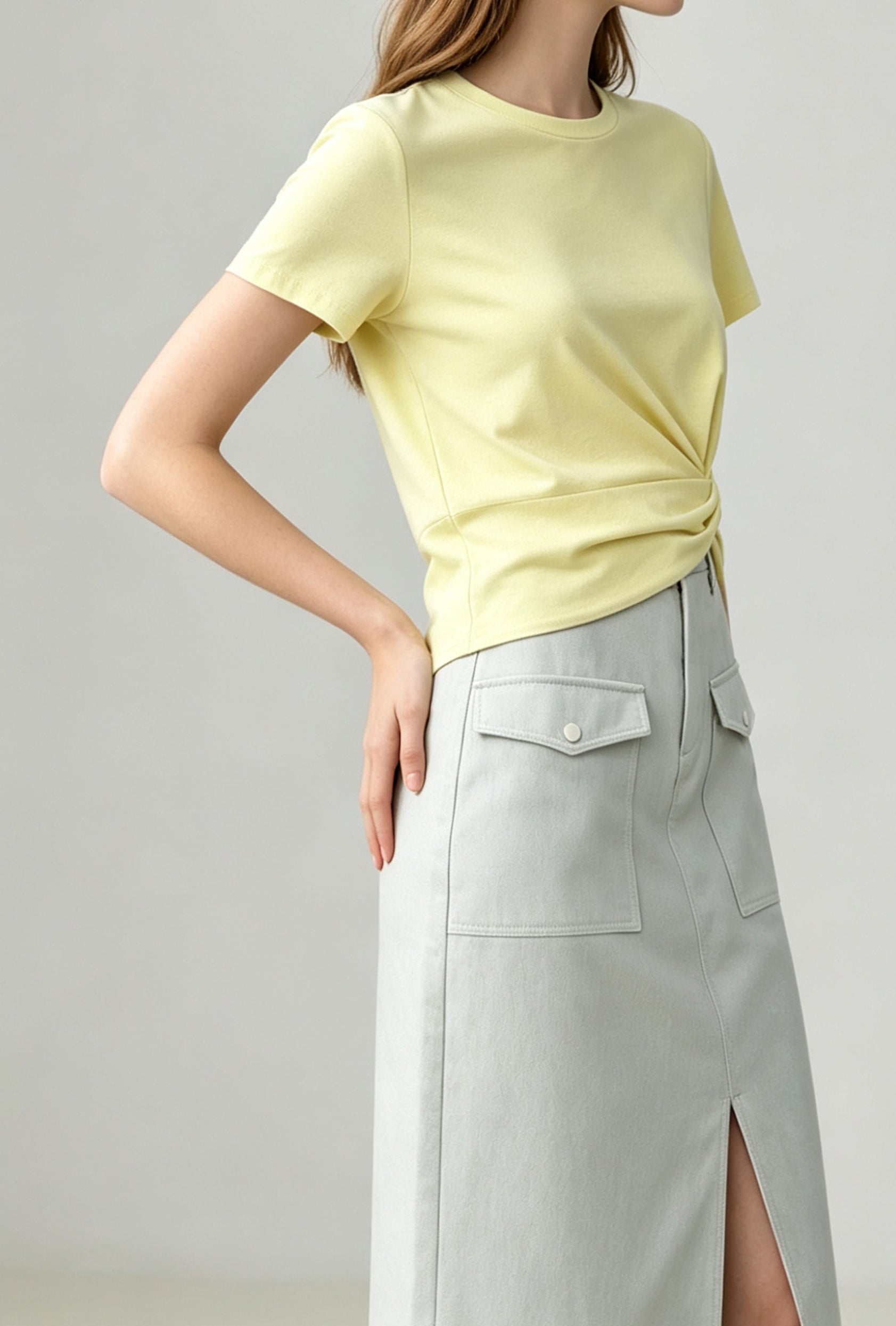 Utility Midi Skirt