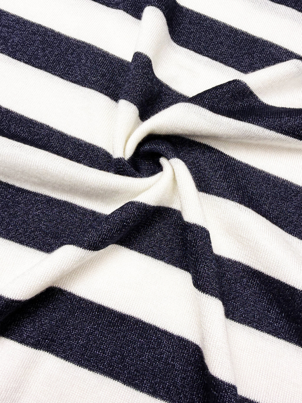 Cashmere-Silk Blend Breton Knit Sweater - Coming Soon
