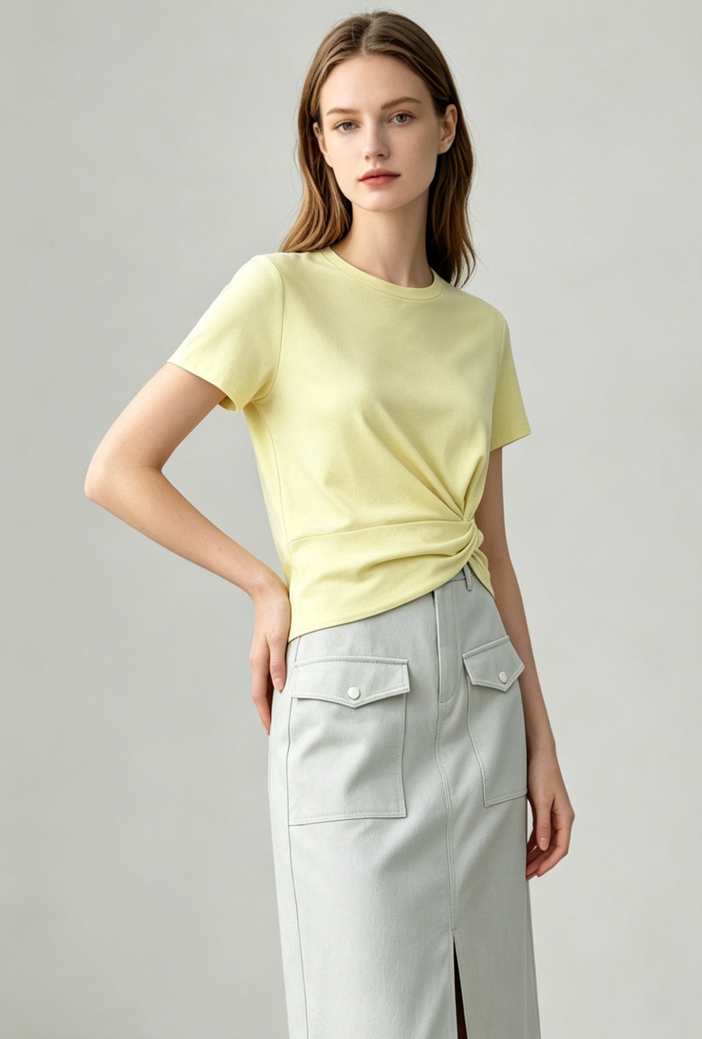 Twist Detail T-Shirt