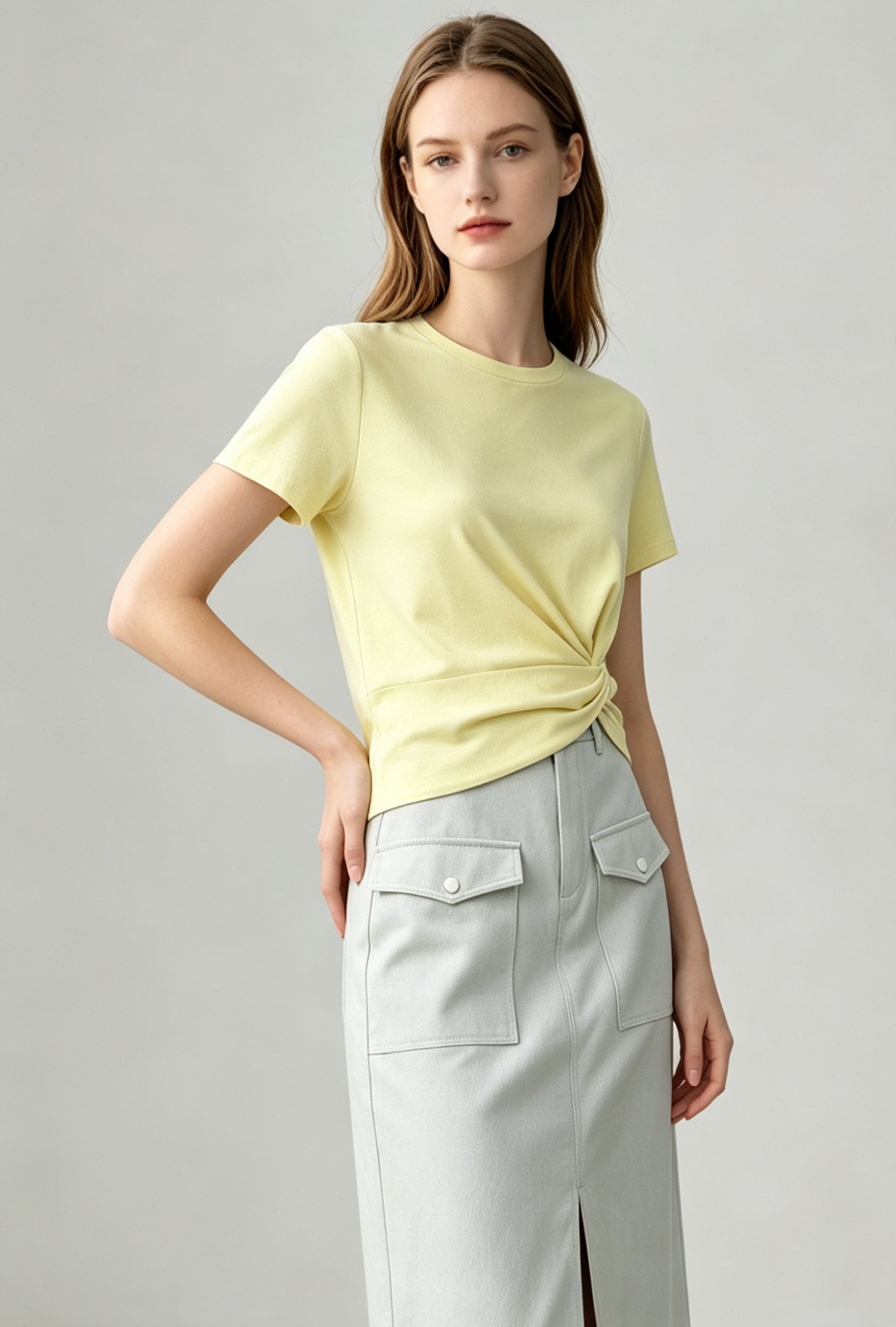 Twist Detail T-Shirt