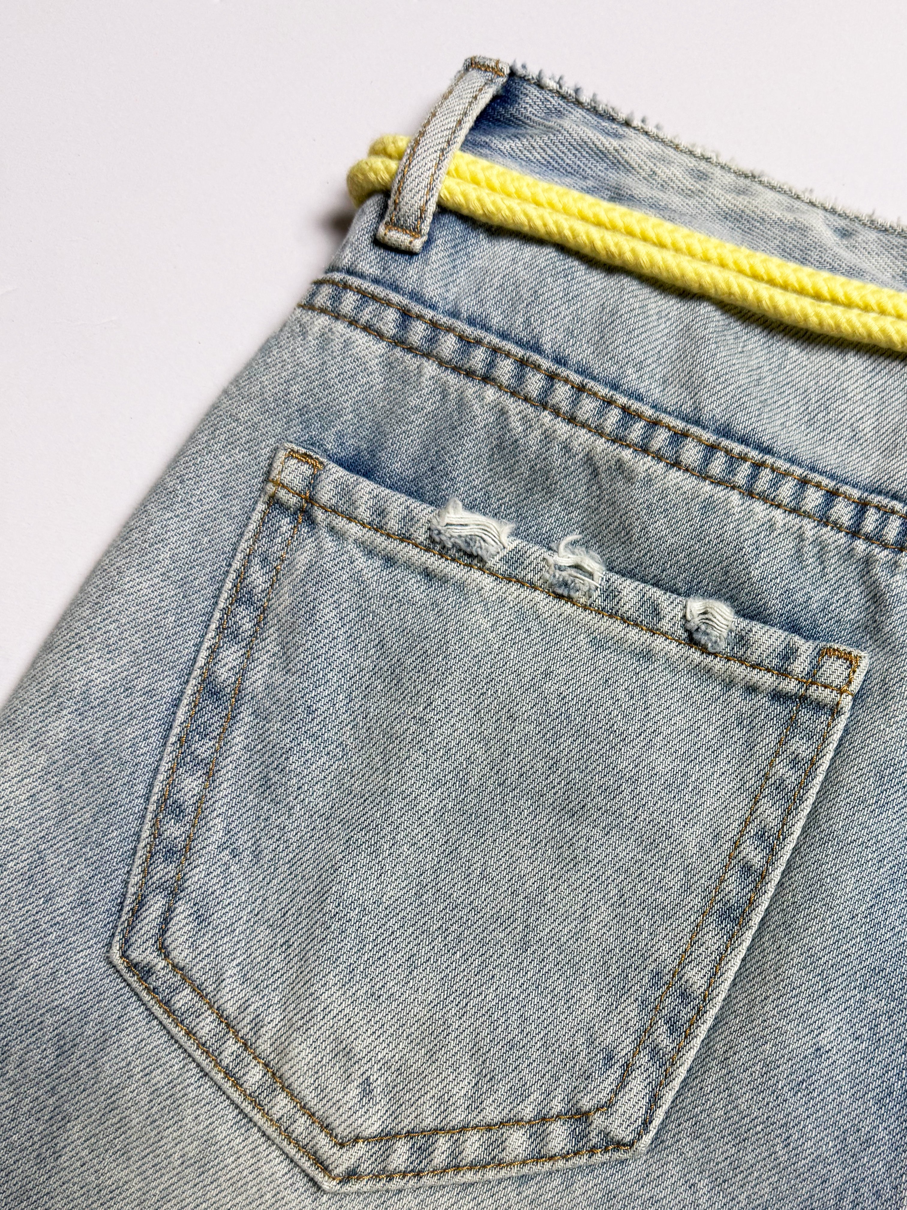 Light Wash Wide-Leg Denim Jeans - Coming Soon