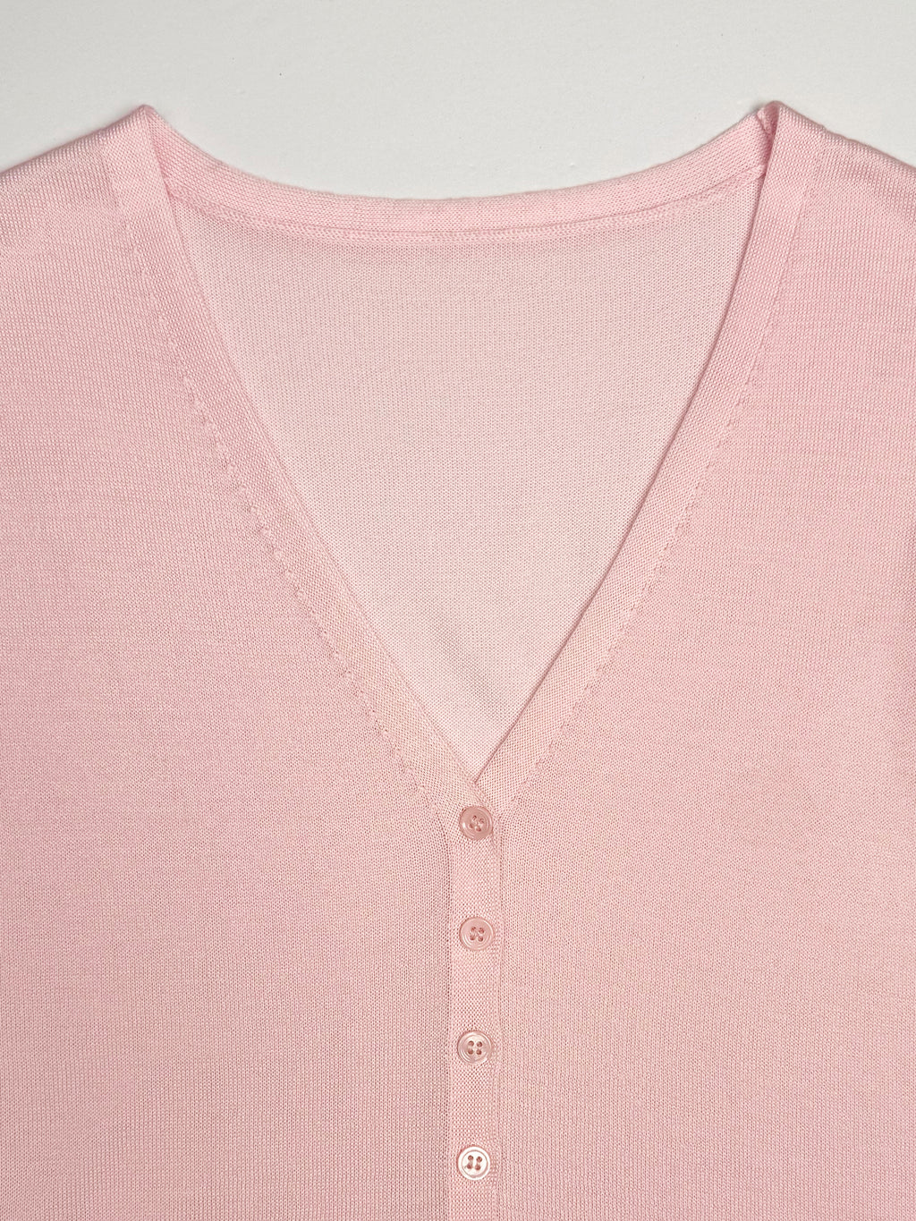 Silk-Touch Tencel Knit Vest