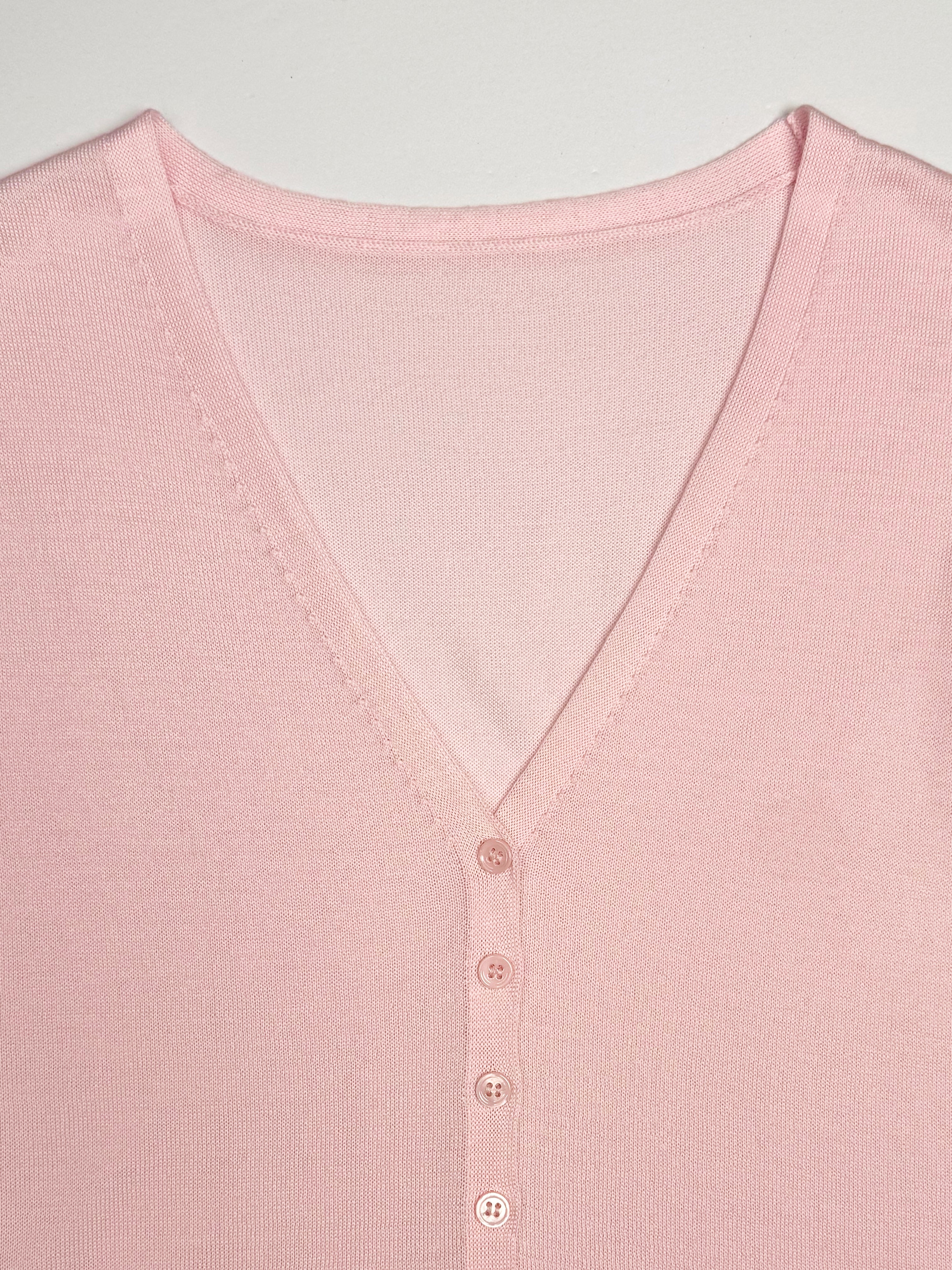 Silk-Touch Tencel Knit Vest