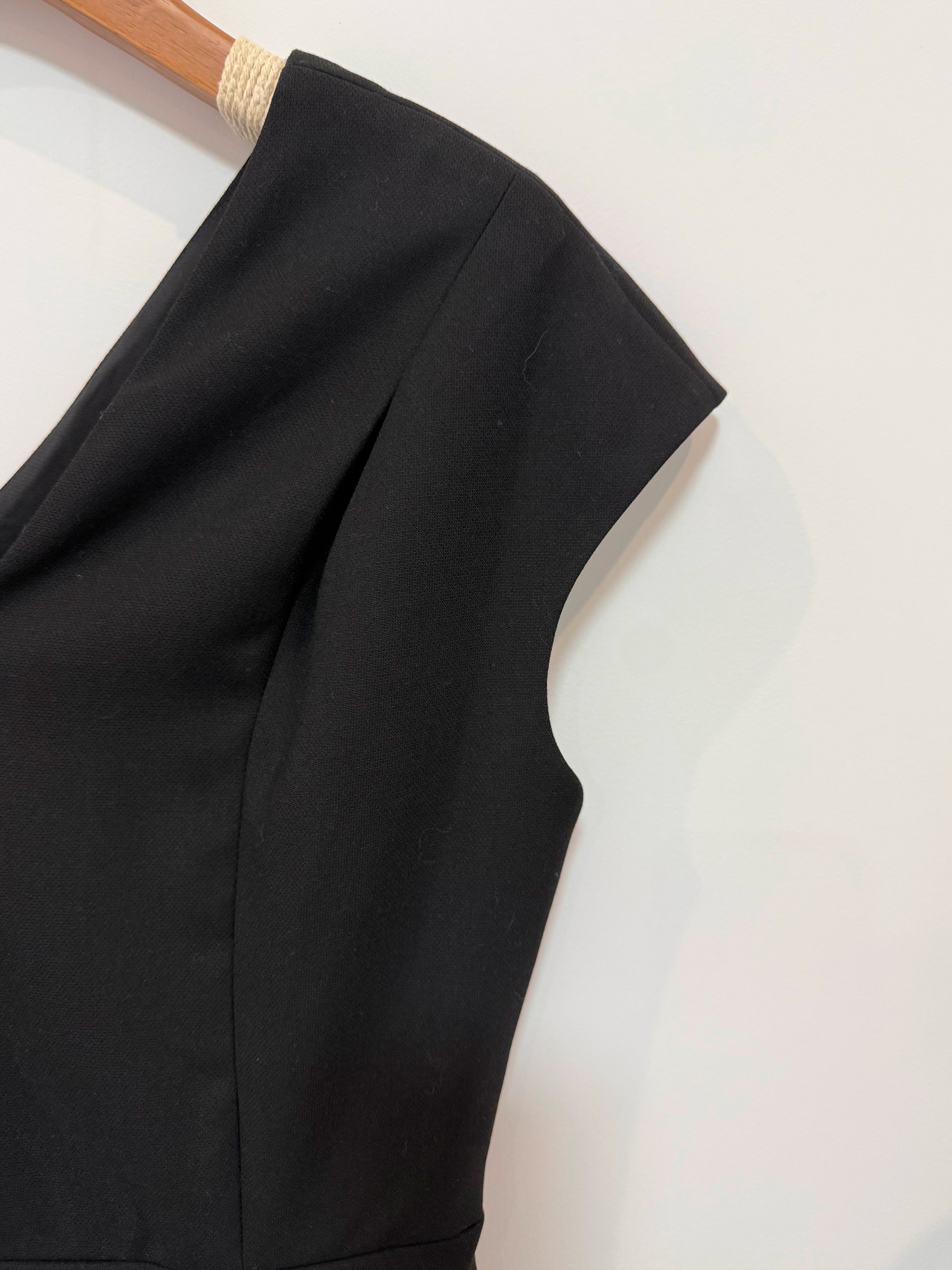 Elegant V-Neck A-Line Midi Dress