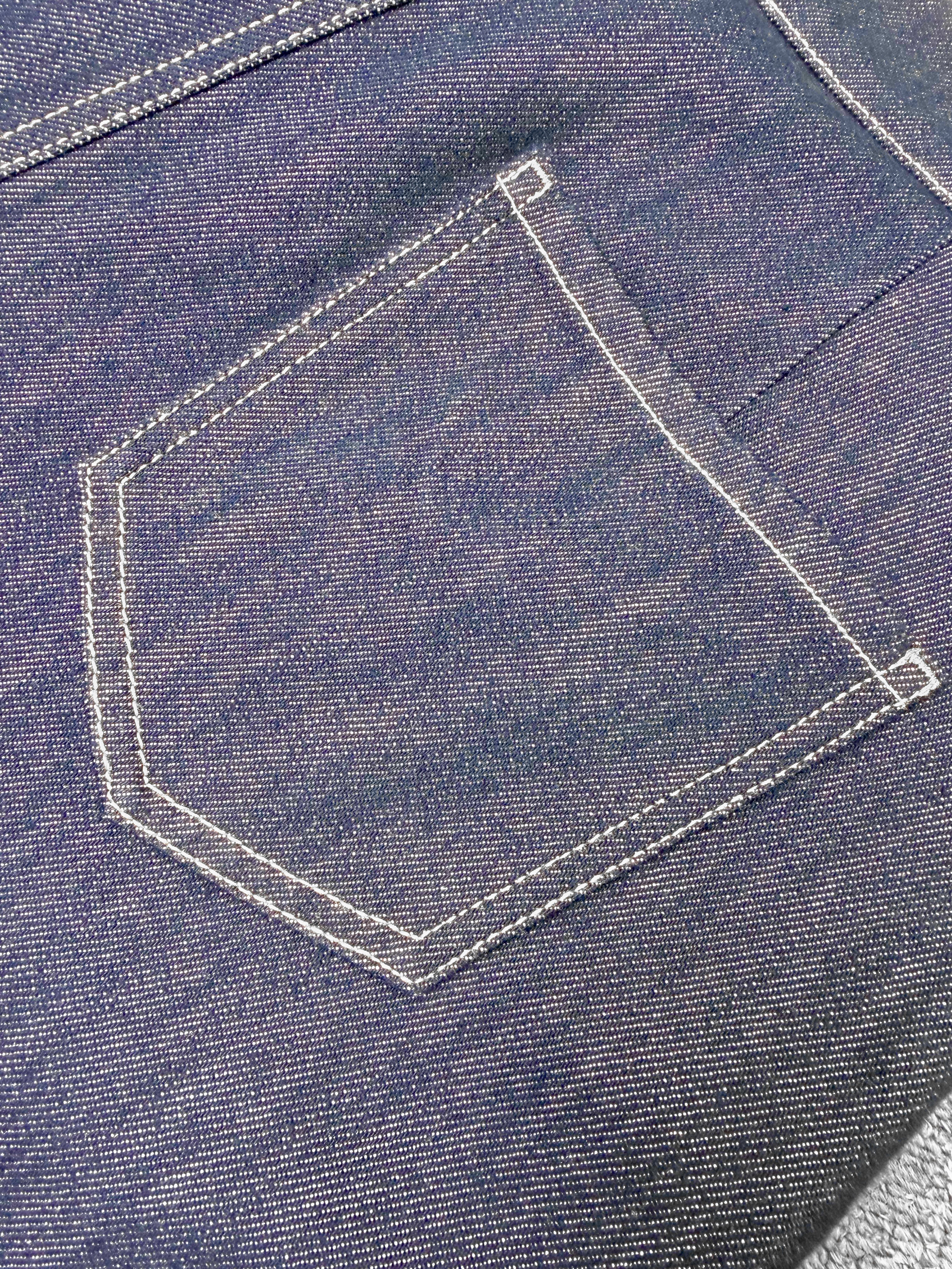 Wide-Leg Lyocell Blend Denim Jeans