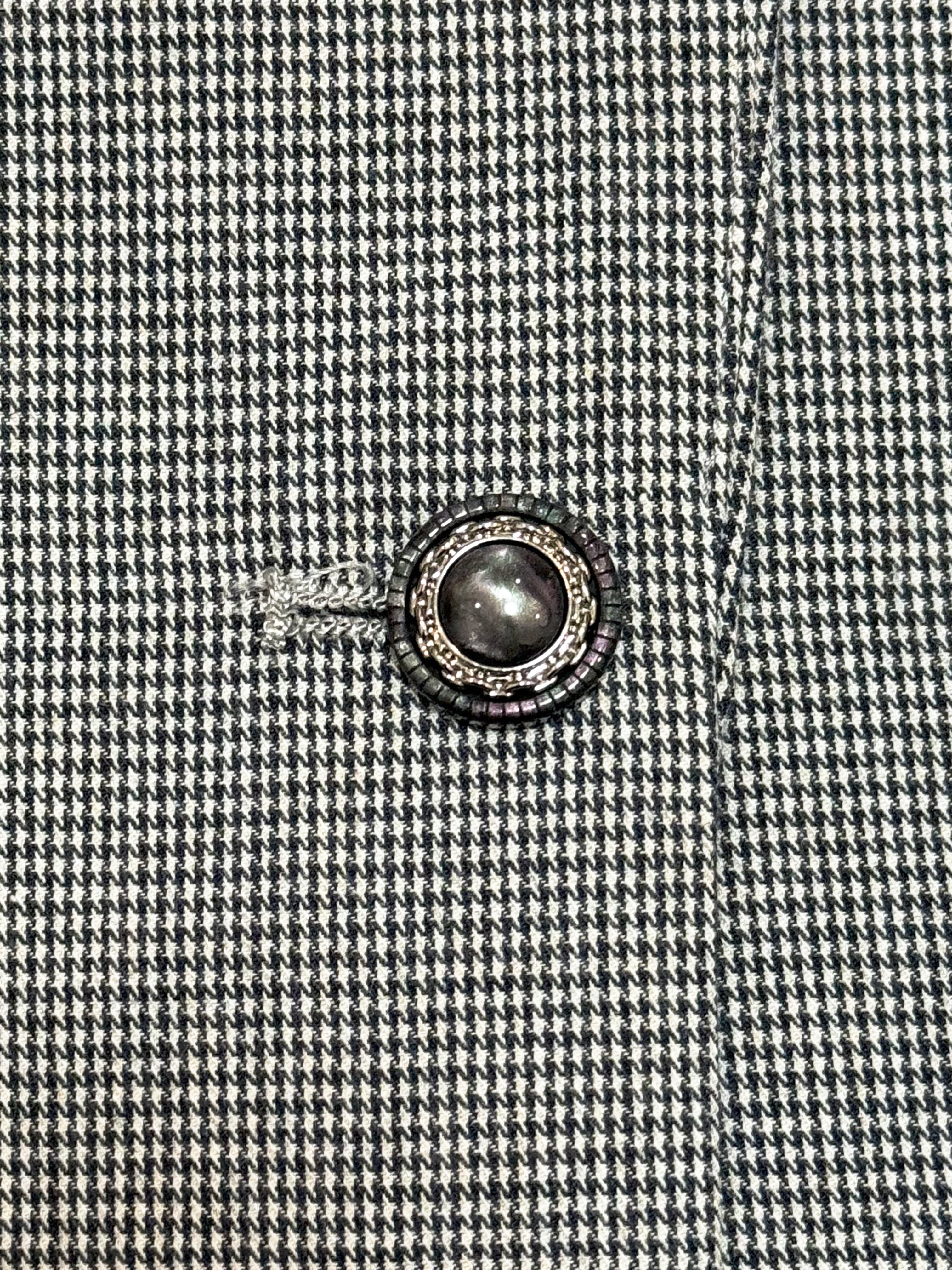 Cropped Cotton-Blend Tailored Blazer
