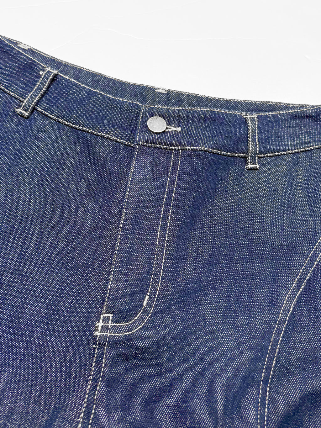 Wide-Leg Lyocell Blend Denim Jeans