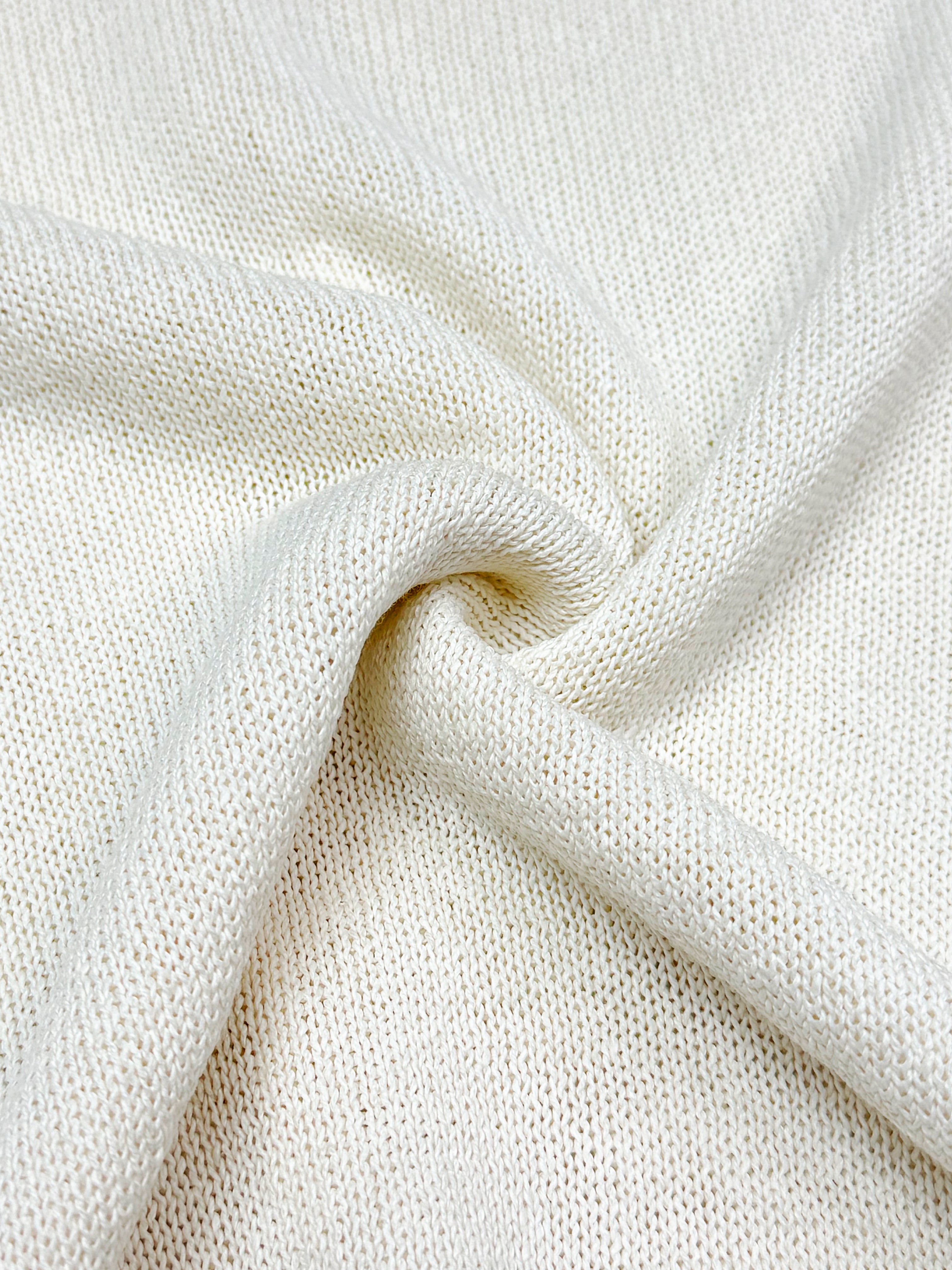 Silk-Touch Tencel Knit Cardigan