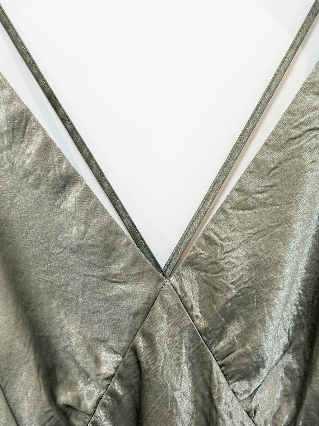 Satin Acetate Slip Maxi Dress