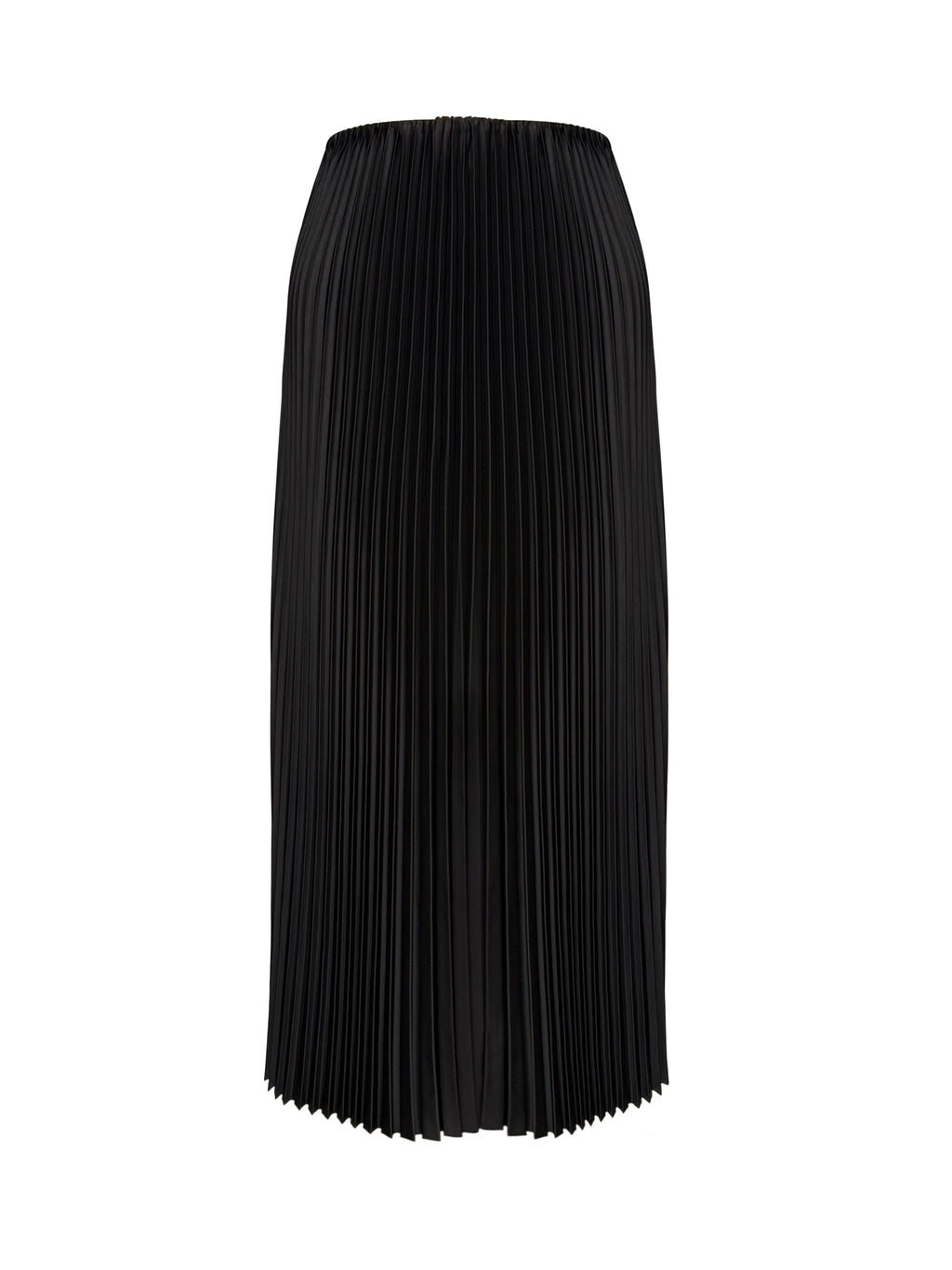 Pleated Maxi Skirt