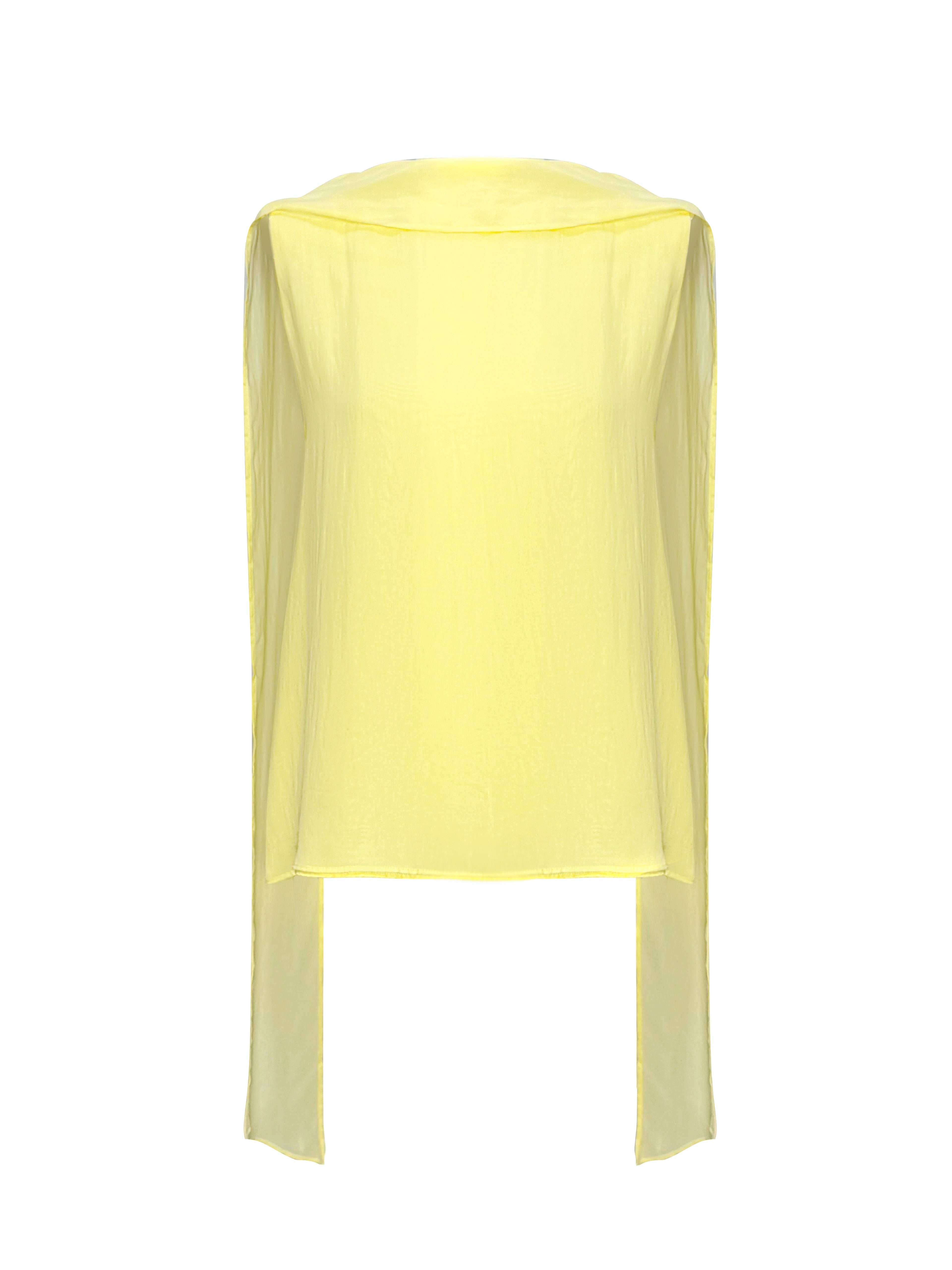 Celeste Draped Cape Top