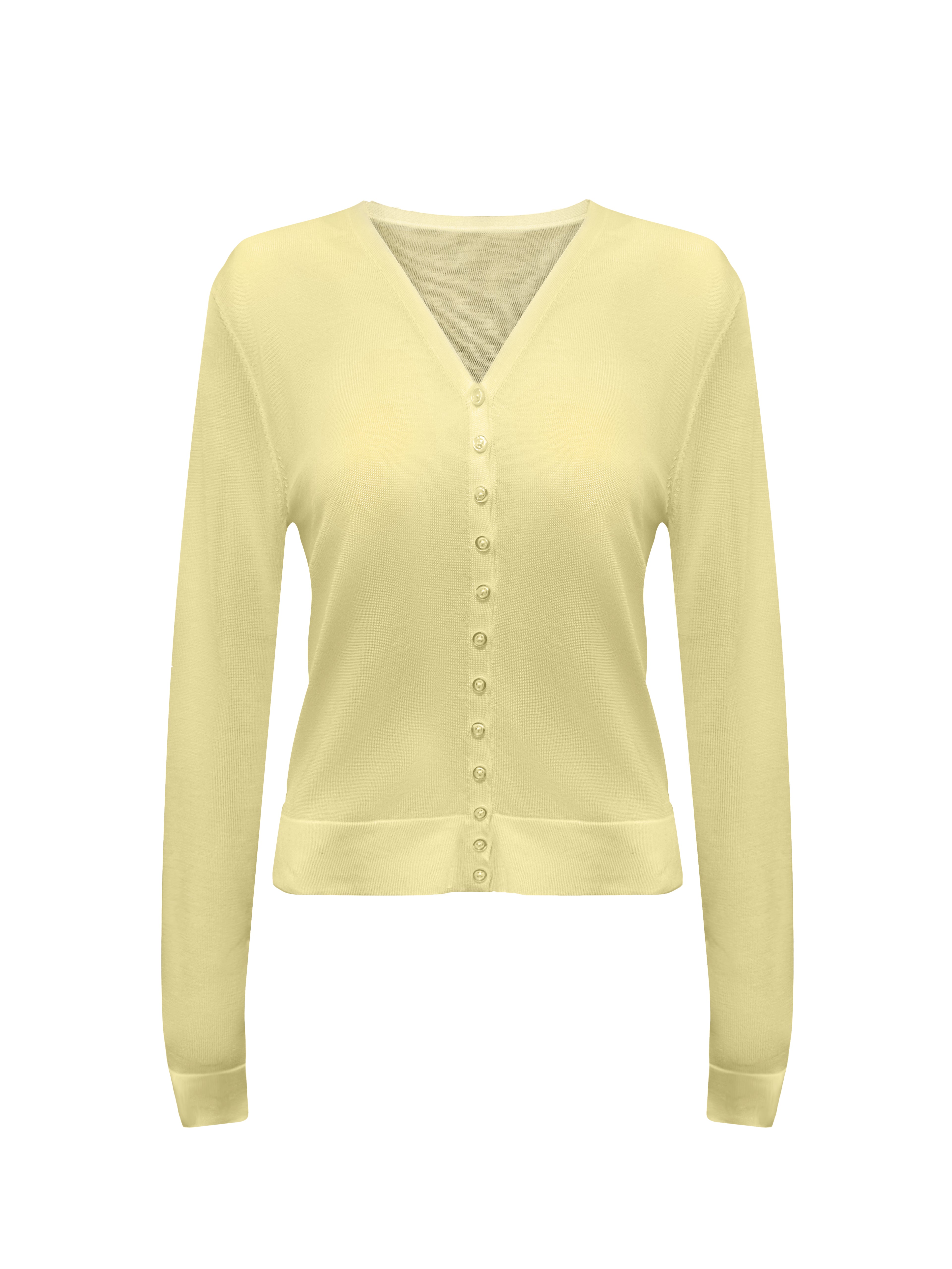 Silk-Touch Tencel Cardigan