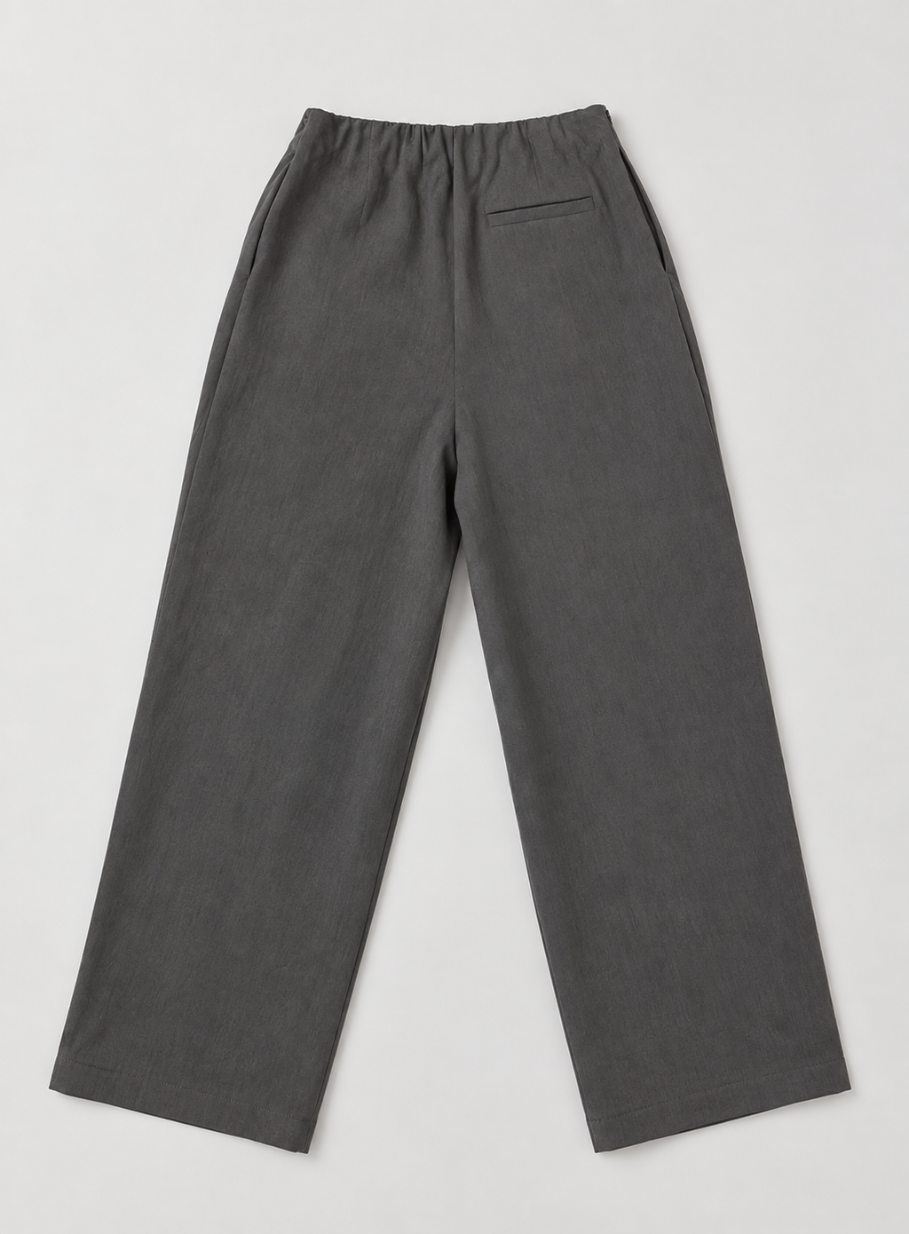 Draped Wide-Leg Pant
