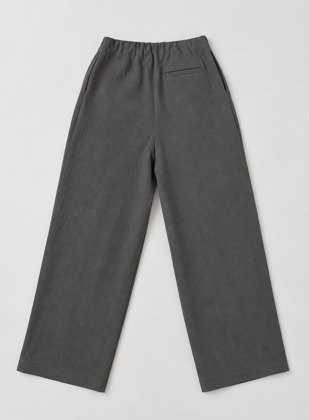 Draped Wide-Leg Pant