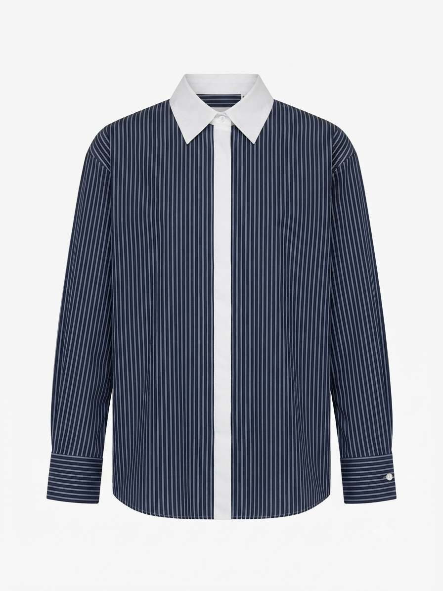 Signature Pinstripe Button-Down