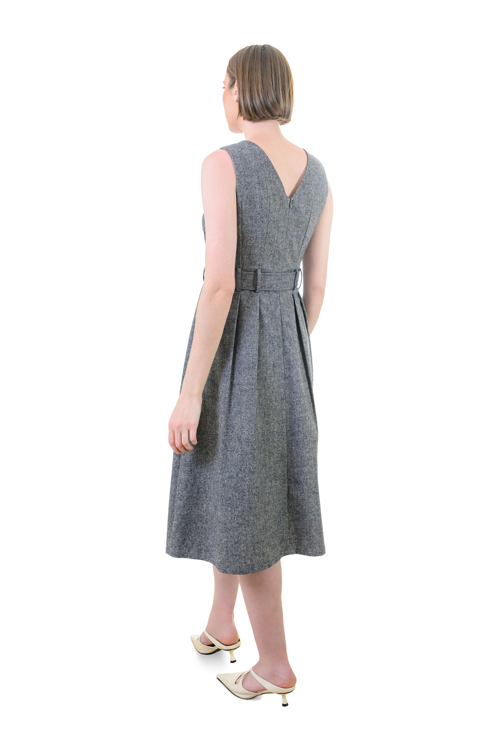 Elegant Woolen Work Dress