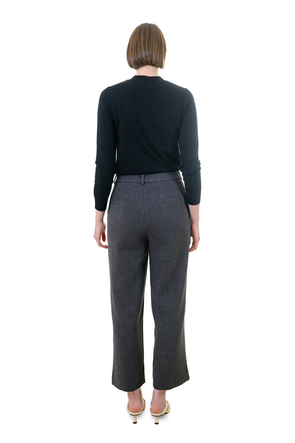 Dark Gray Wool Pants