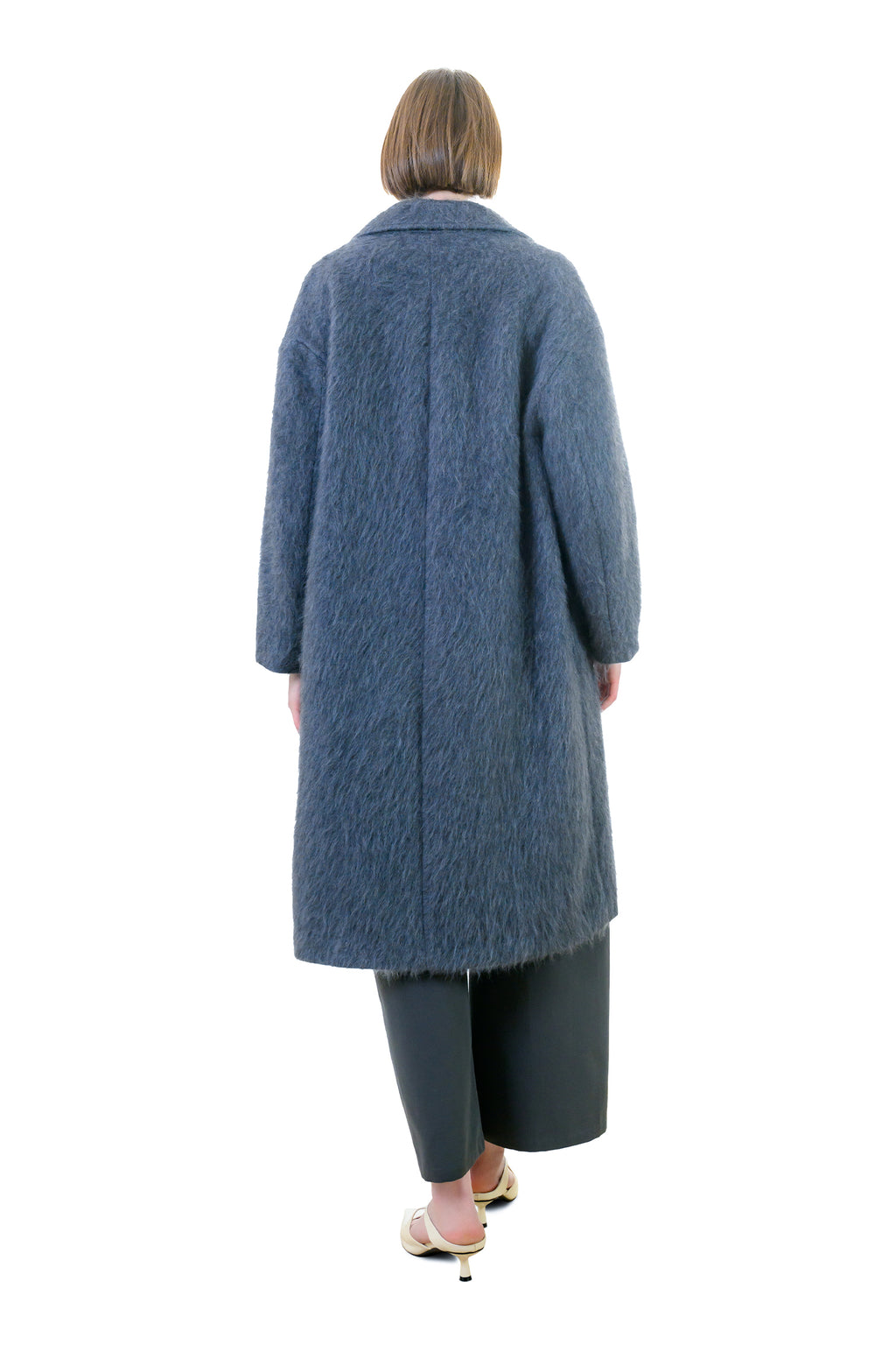 Brushed Wool Overcoat